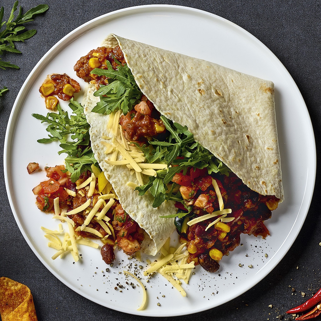 Wrap Chili Con Salsa